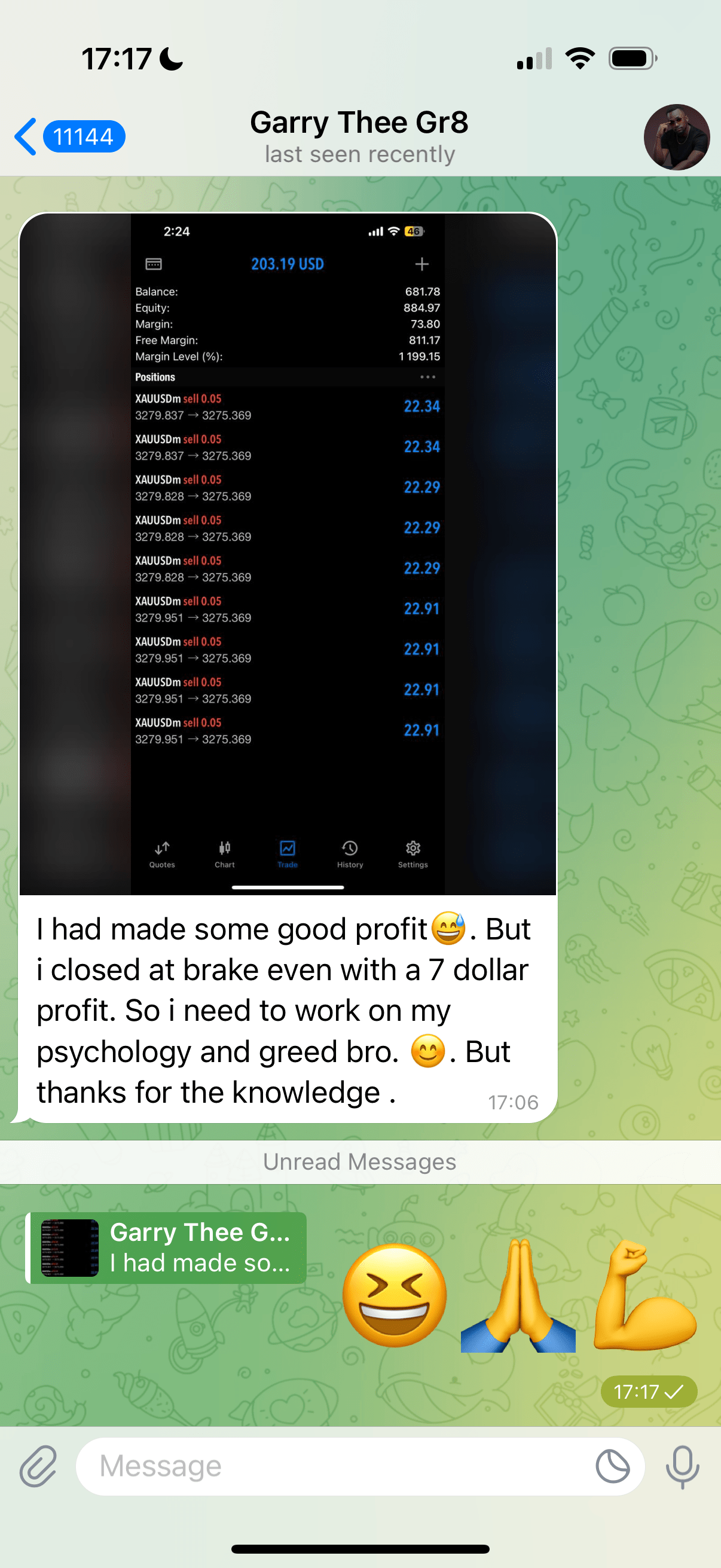 Withdrawal certificate