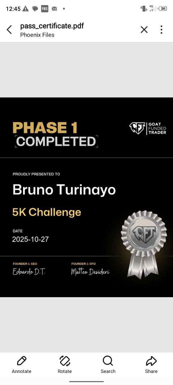 Withdrawal certificate